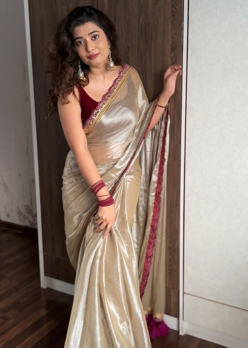 Designer Trending Tissue Silk Saree