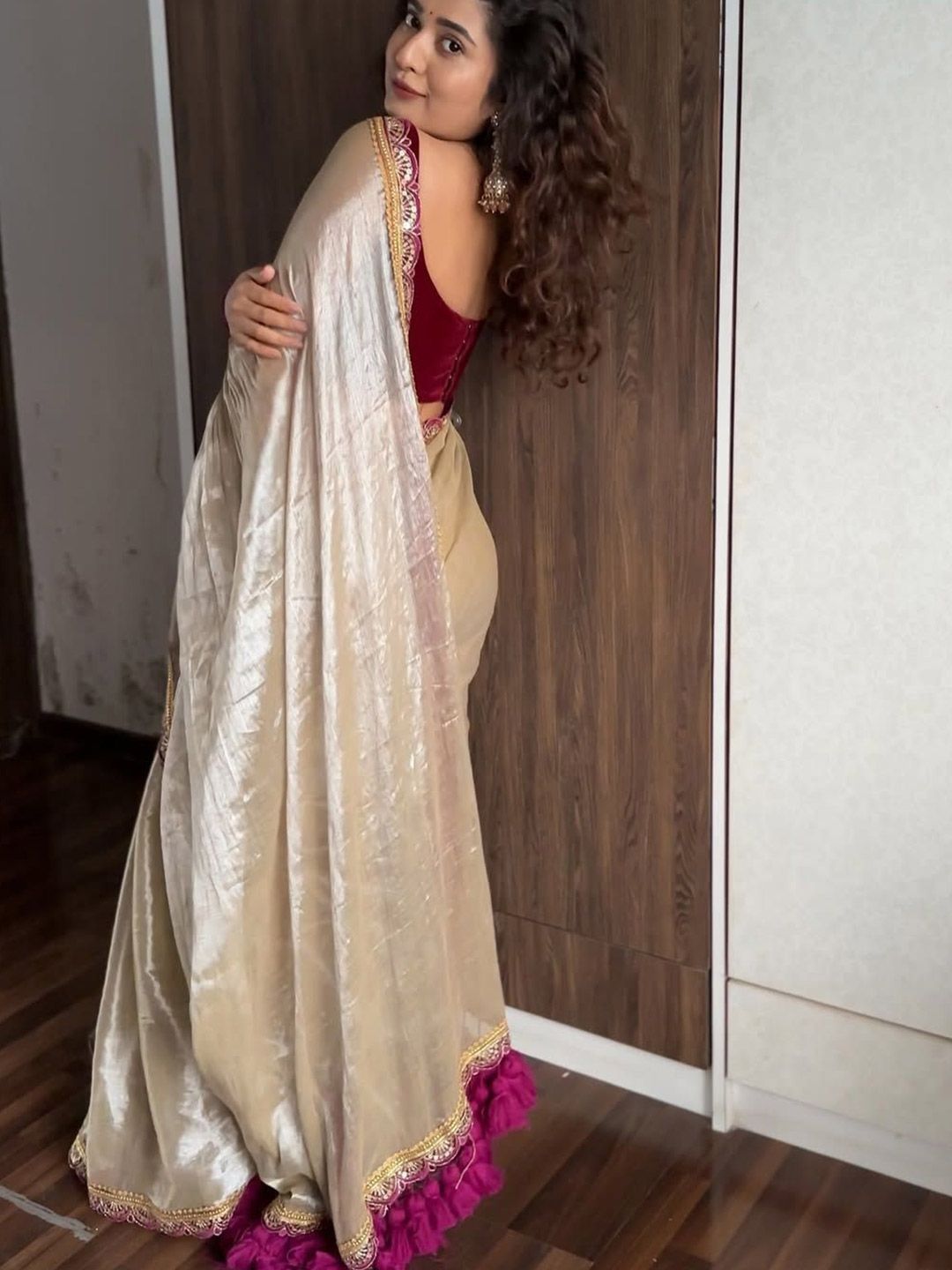 Designer Trending Tissue Silk Saree