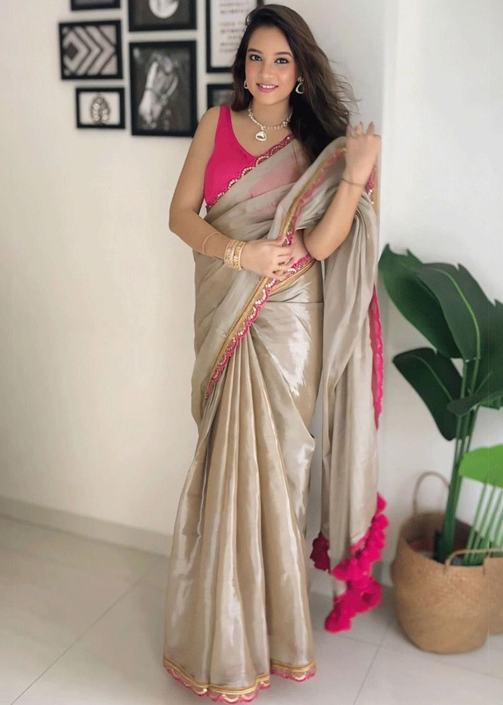 Designer Trending Tissue Silk Saree