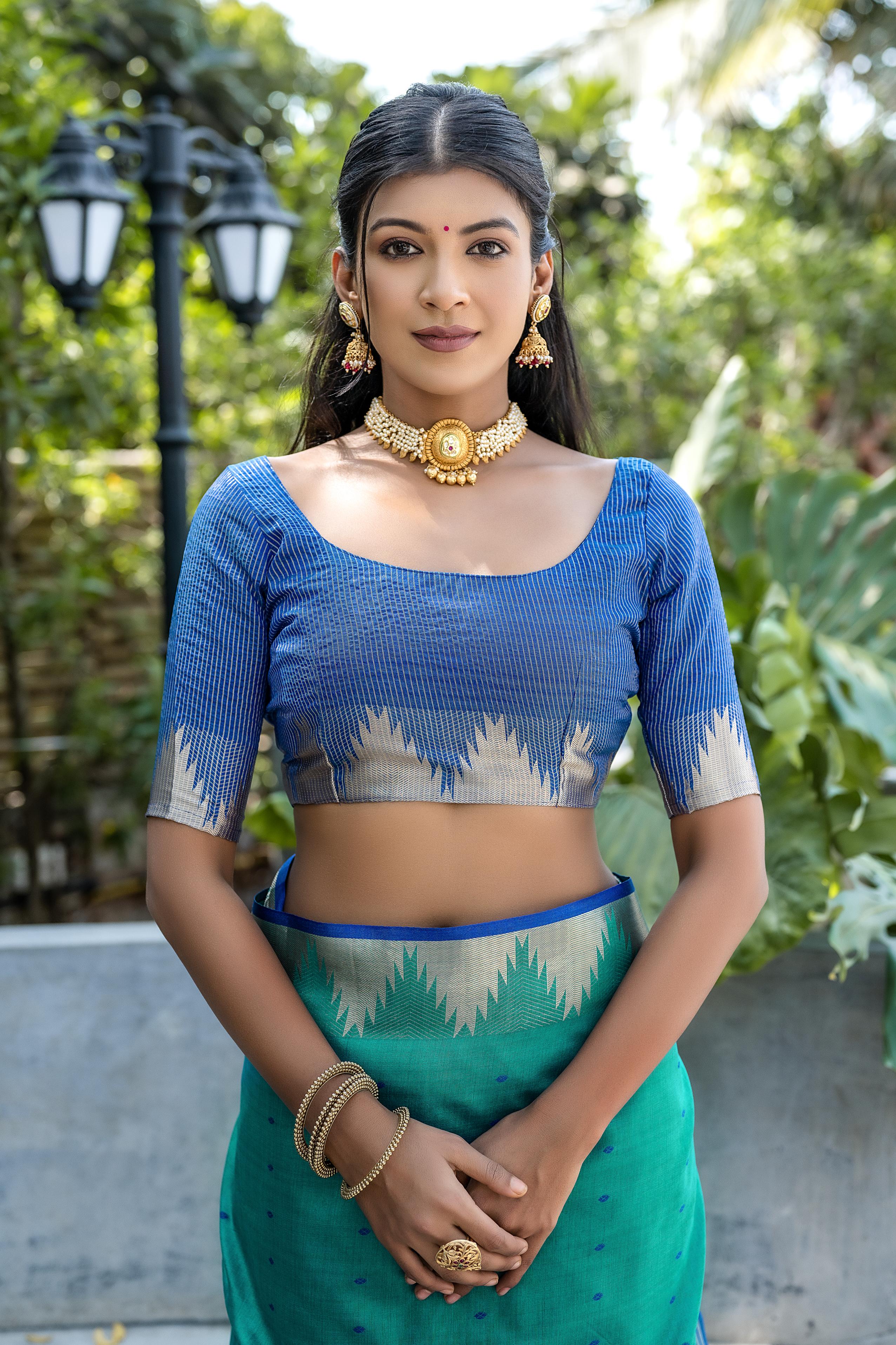 Rama Tussar Silk Saree