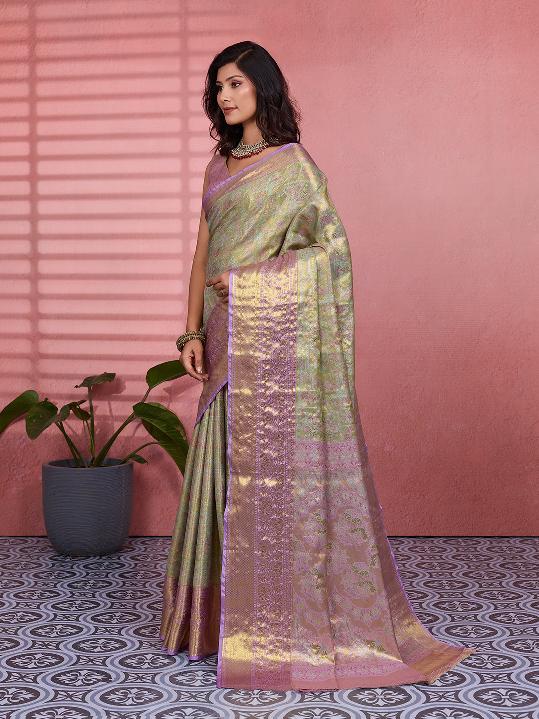 Wedding Wear Bridal Kanchipuram Silk Saree