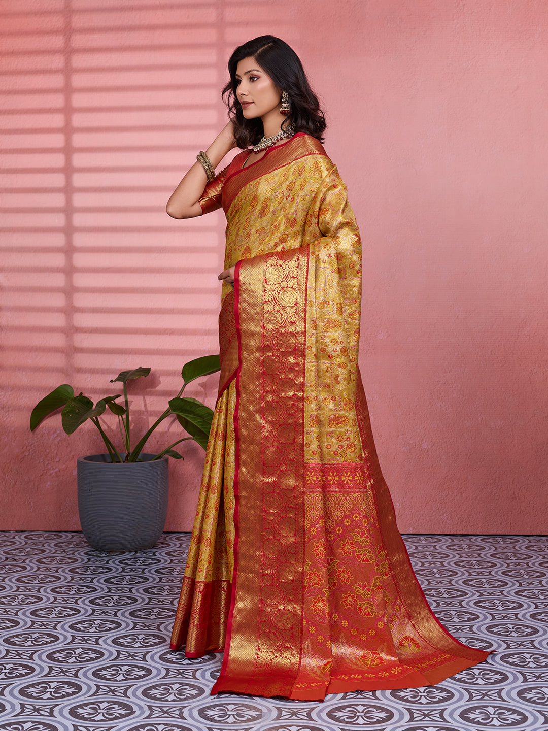 Wedding Wear Bridal Kanchipuram Silk Saree