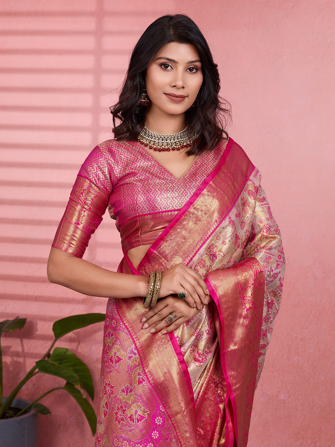 Wedding Wear Bridal Kanchipuram Silk Saree