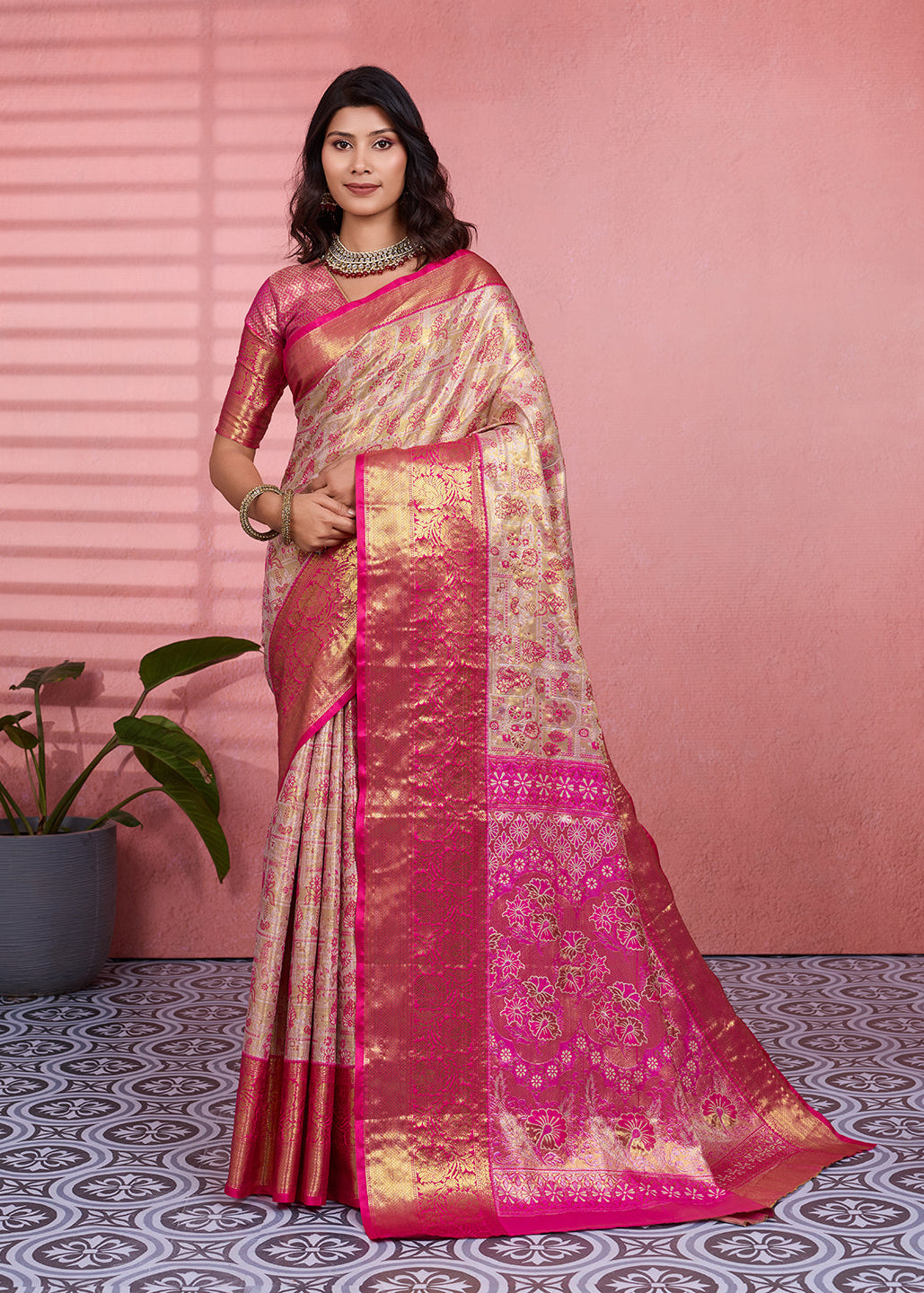 Wedding Wear Bridal Kanchipuram Silk Saree