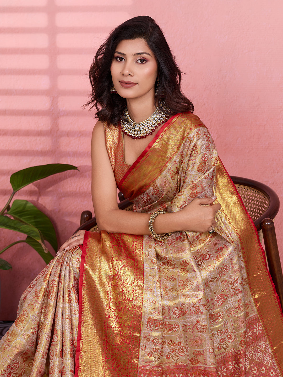 Wedding Wear Bridal Kanchipuram Silk Saree