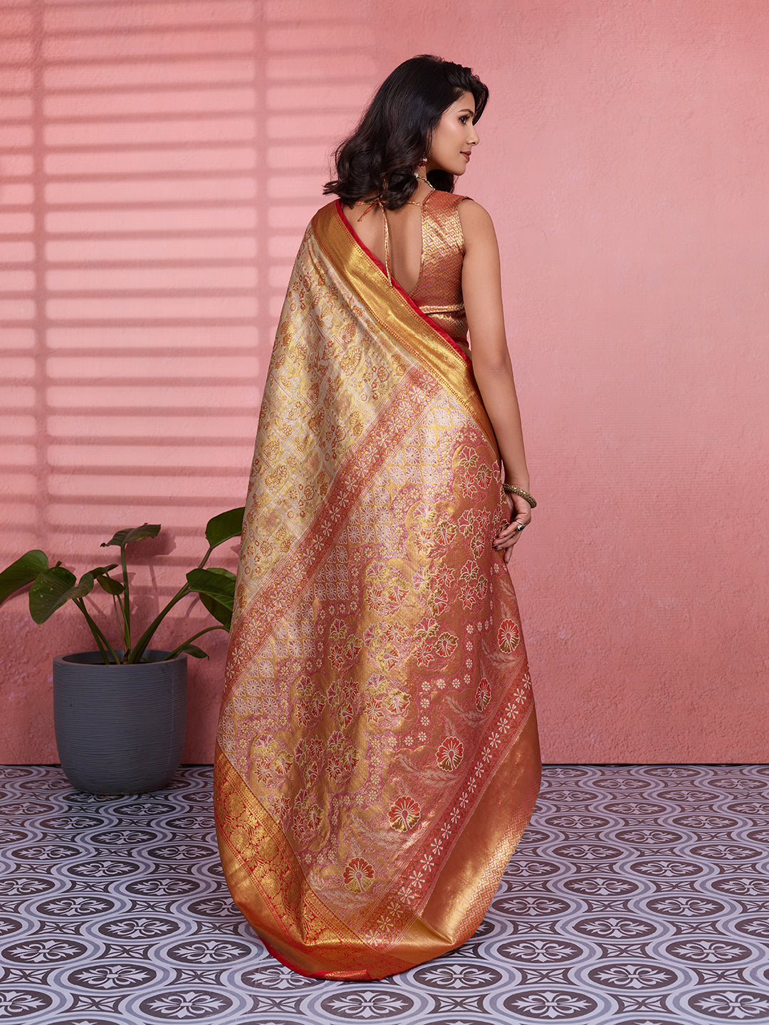 Wedding Wear Bridal Kanchipuram Silk Saree