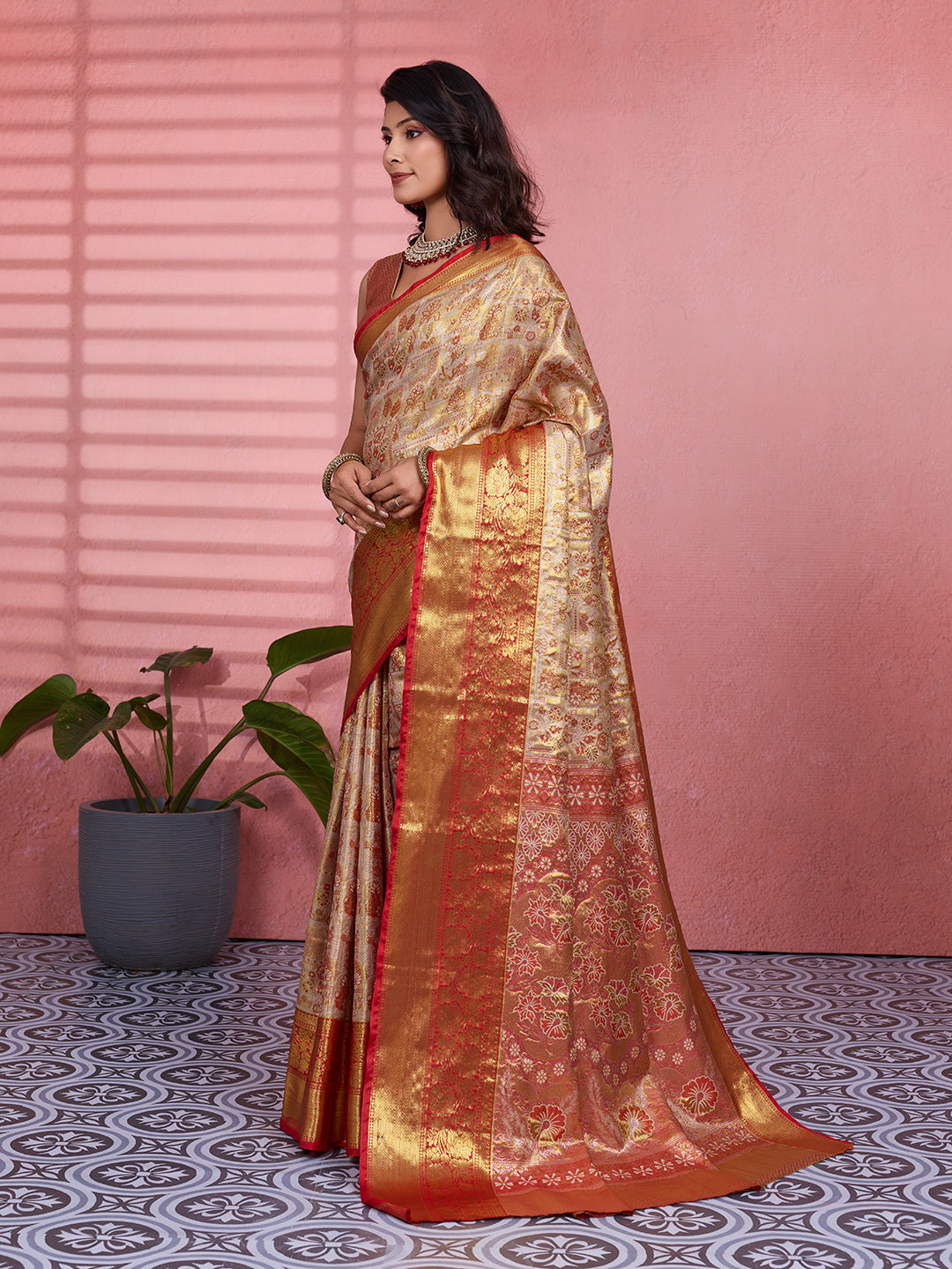 Wedding Wear Bridal Kanchipuram Silk Saree