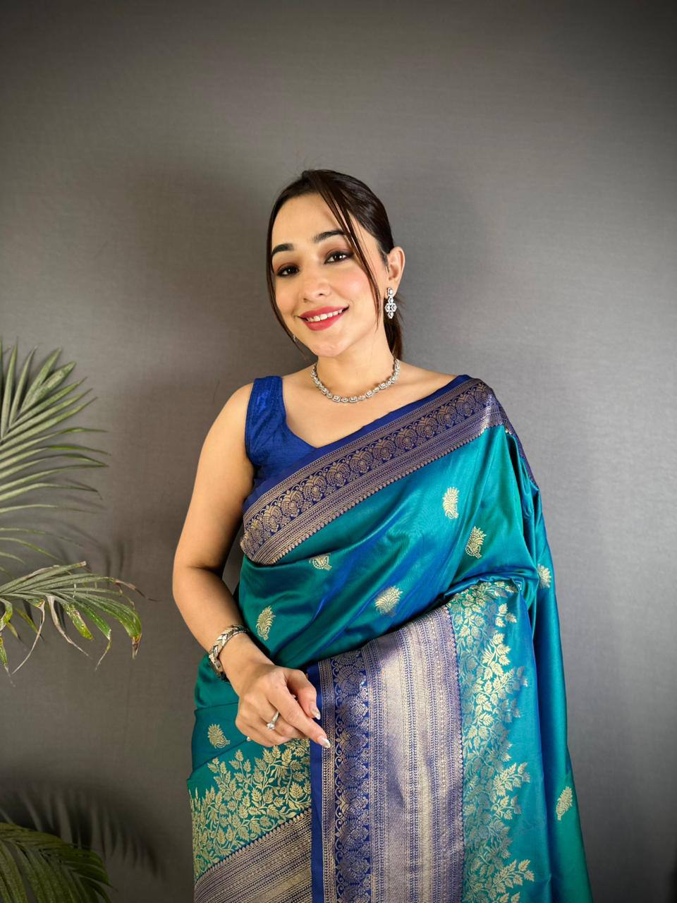 Wedding Wear Kanijivaram Soft Silk Saree