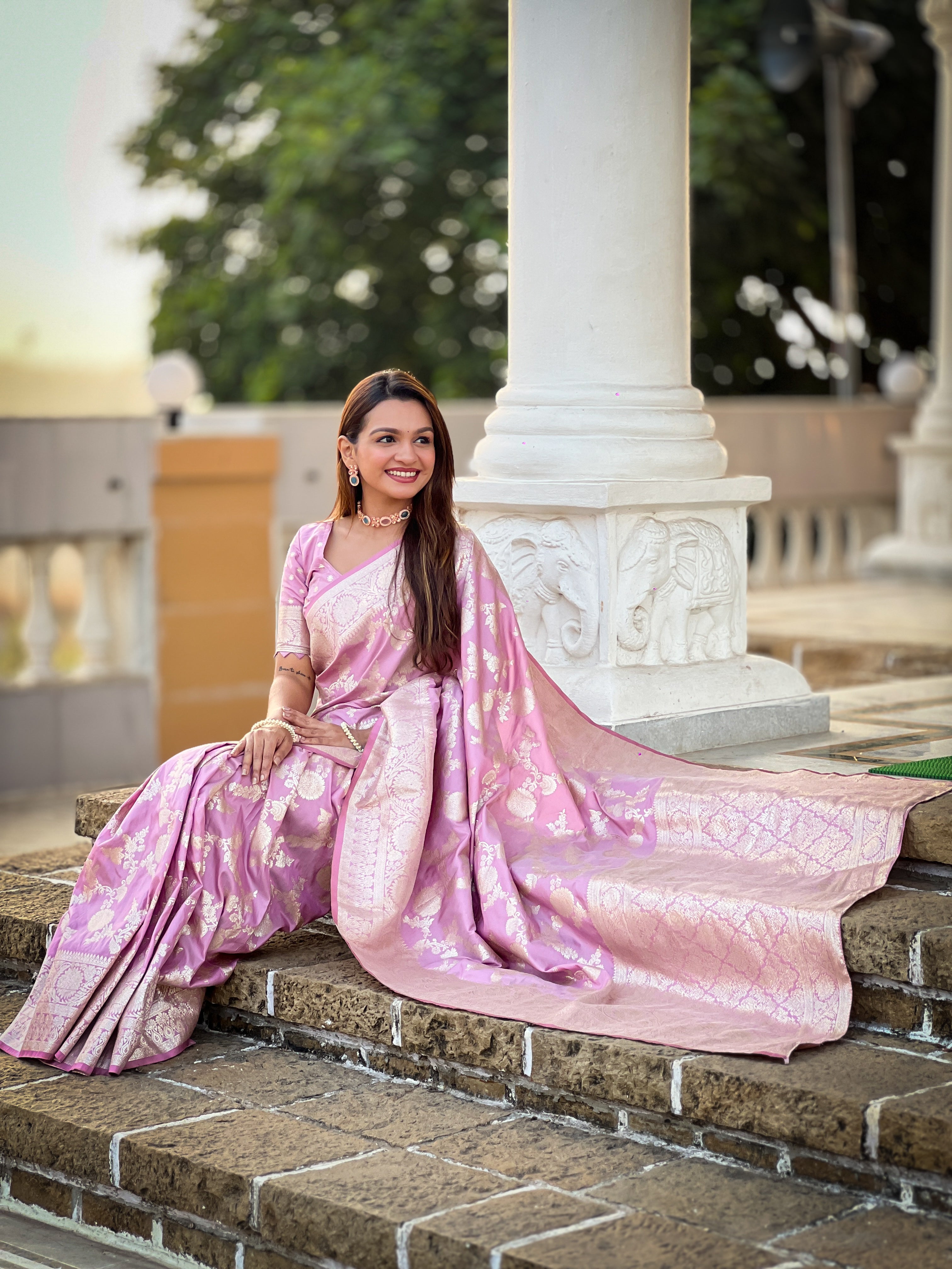 Wedding Wear Soft Banarasi Silk Saree