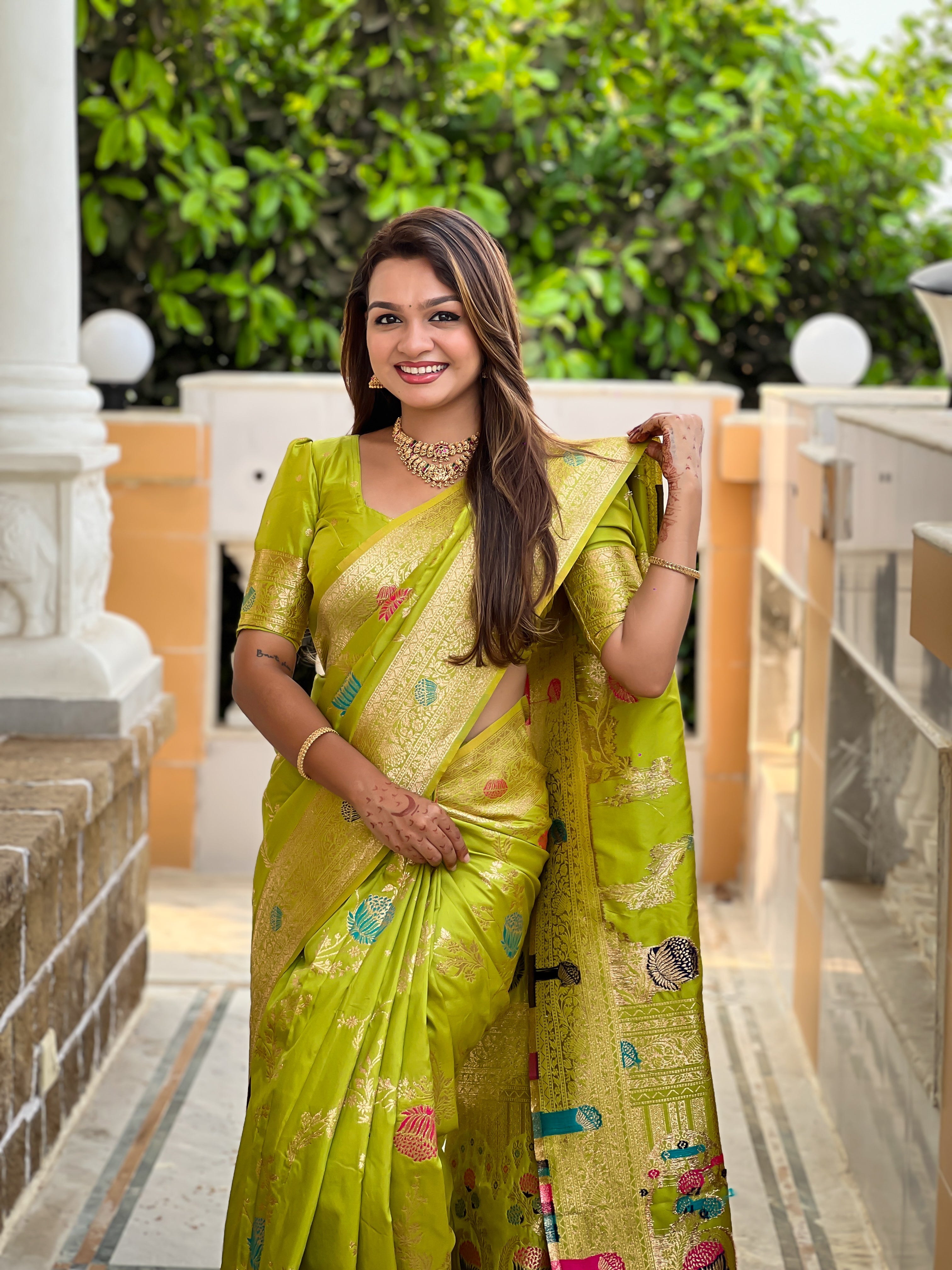 Wedding Wear Soft Banarasi Silk Saree