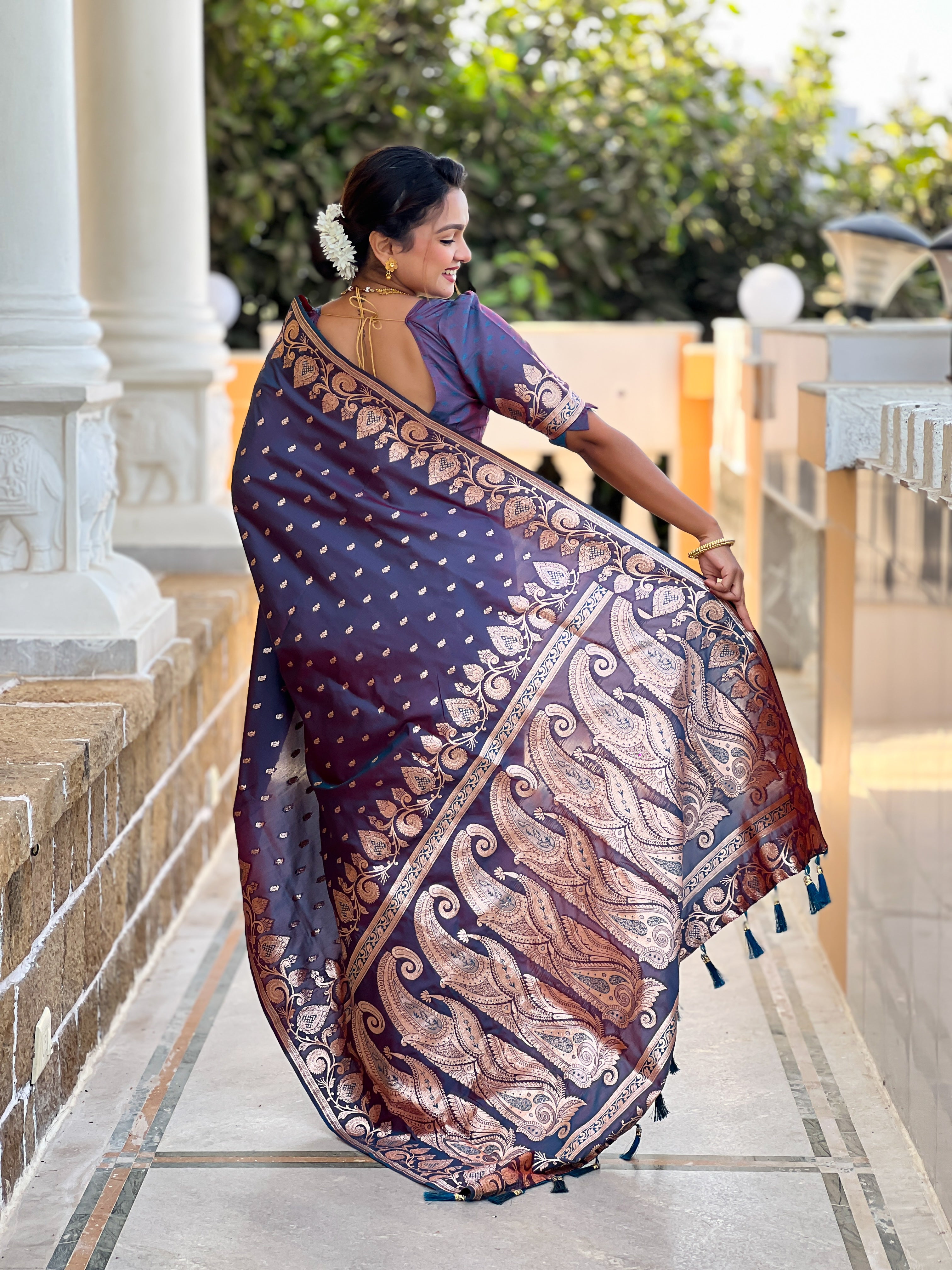 Wedding Wear Soft Banarasi Silk Saree