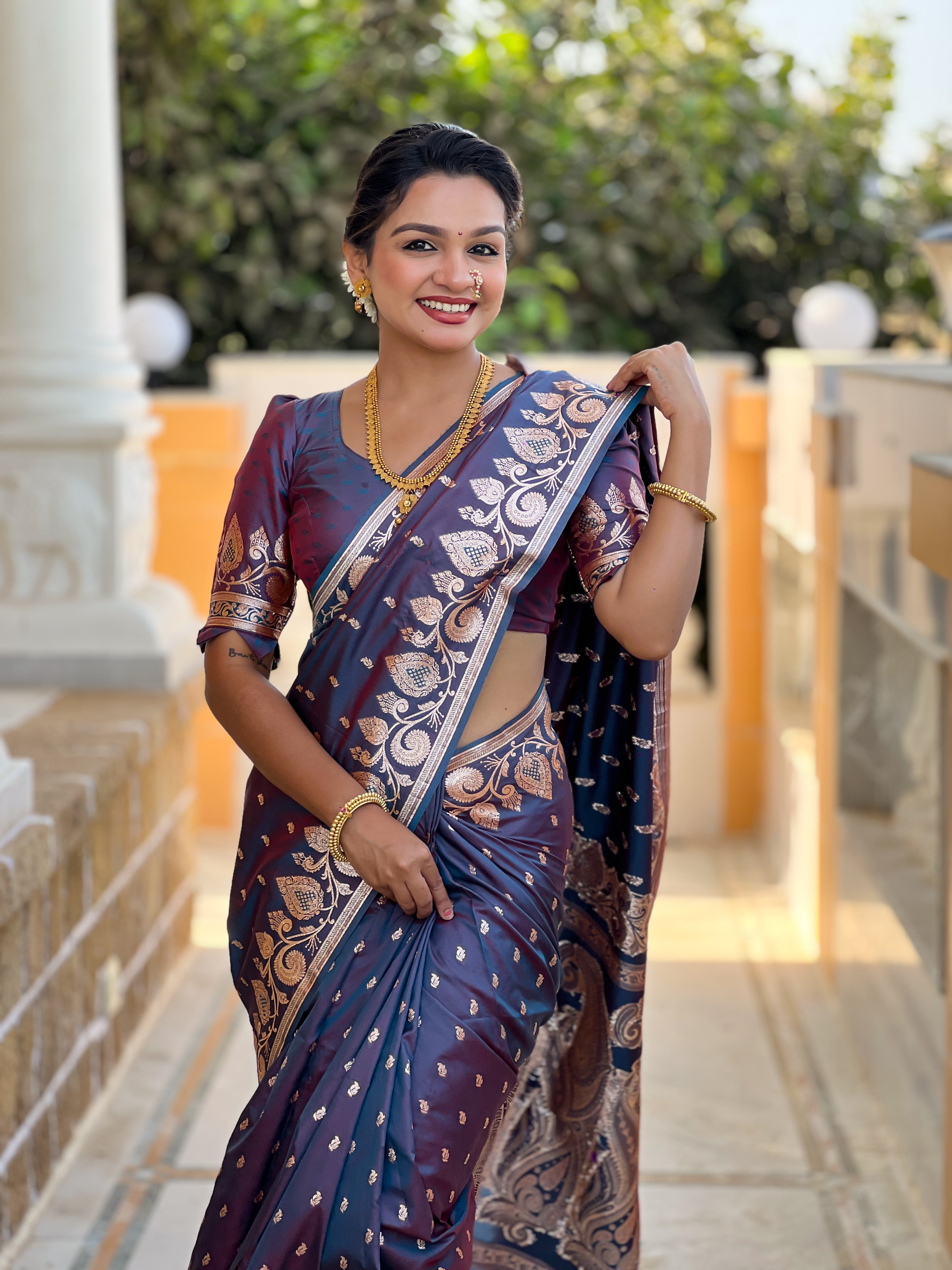 Wedding Wear Soft Banarasi Silk Saree